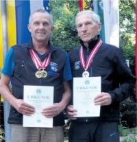 Gold &amp; Bronze für Alfred Wierer und Silber für Franz Kröll bei ÖM Senioren 3